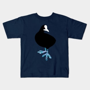 Common Coot - the abstract Bird Kids T-Shirt